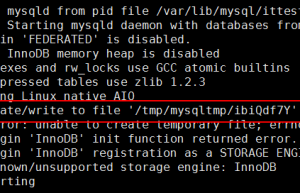 MySQL提示 The server quit without updating PID file问题的解决办法汇总