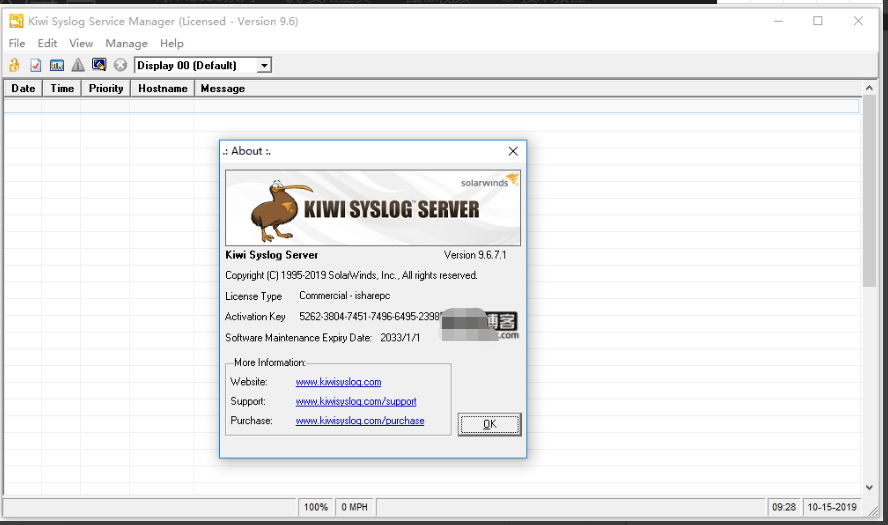 Solarwinds Kiwi SysLog Server 9.6.7.1破解版/激活/秘钥插图5