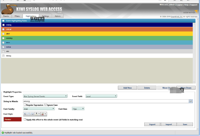 Solarwinds Kiwi SysLog Server 9.6.7.1破解版/激活/秘钥插图6
