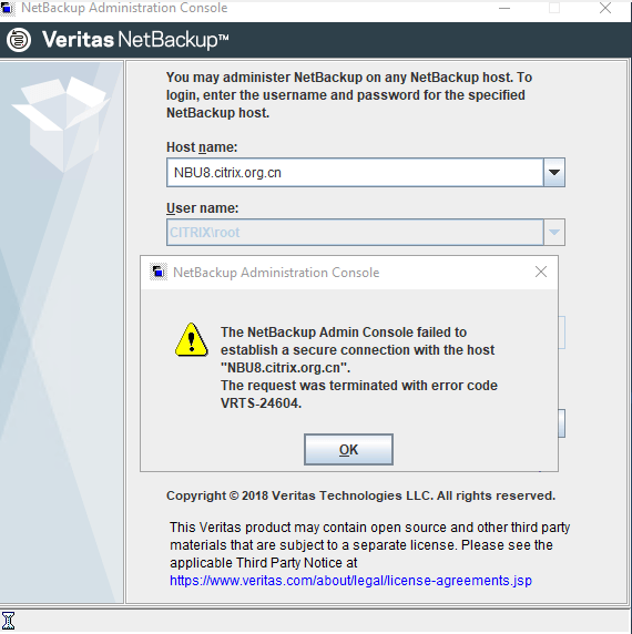 Veritas NetBackup 8.1 windows 许可证+安装教程