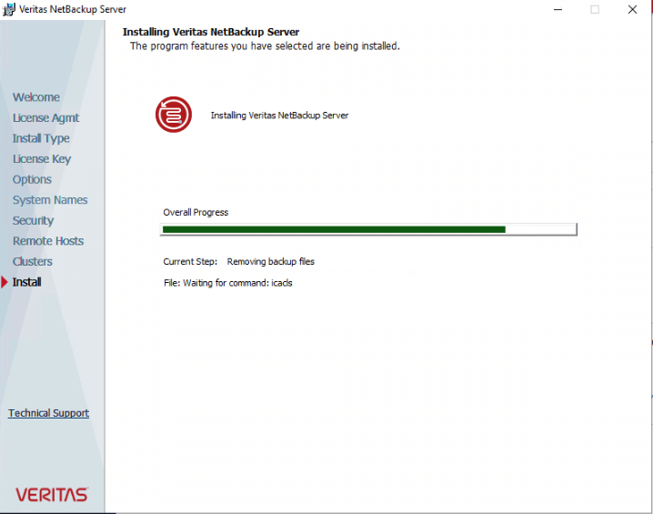 Veritas NetBackup 8.1 windows 许可证+安装教程