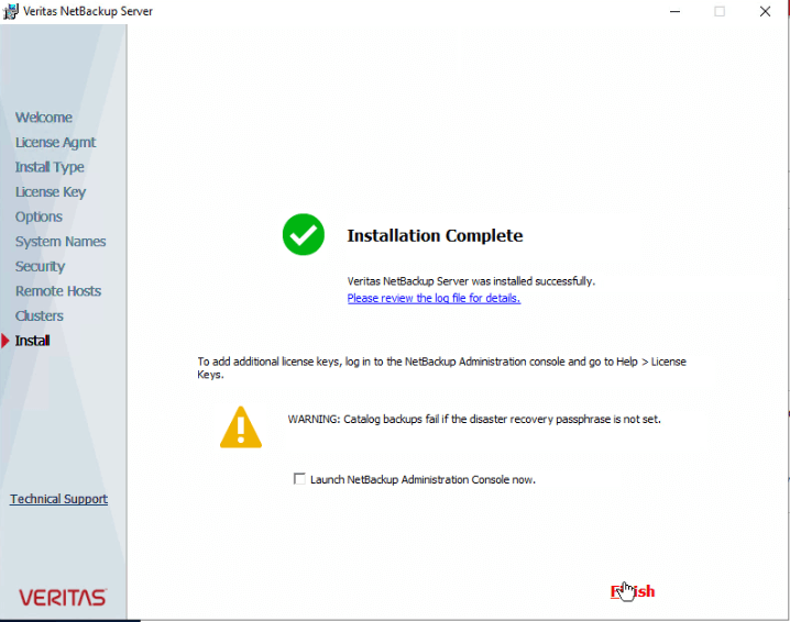 Veritas NetBackup 8.1 windows 许可证+安装教程