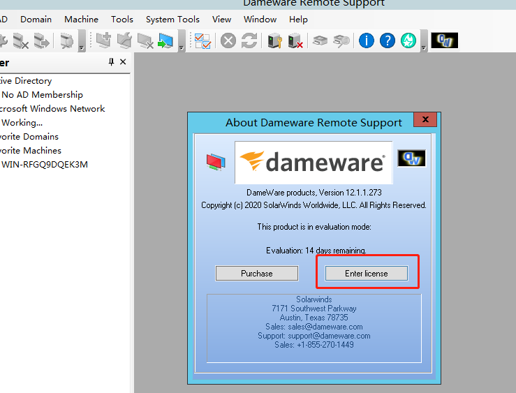 DameWare Remote Support 12.1.1.273 破解版插图11