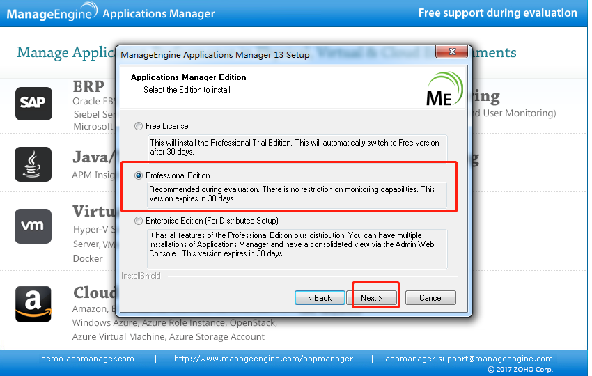 ManageEngine ApplicationsManager 13.0 Buid 13530监控软件专业版+许可码插图4