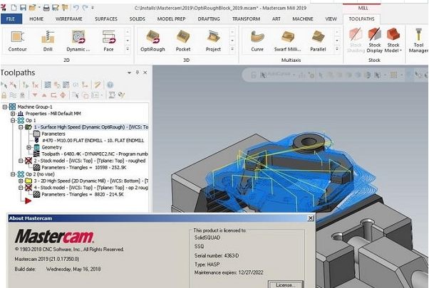 Mastercam 2019软件安装教程+汉化破解教程插图