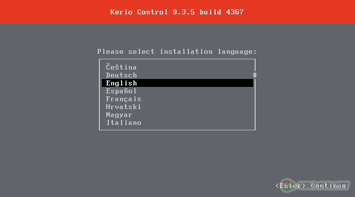 Enterprise-level network security behavior management firewall Kerio Control 9.3.5 Build 4367 installation and use Enterprise-level network security behavior management firewall Kerio Control 9.3.5 Build 4367 installation and use
