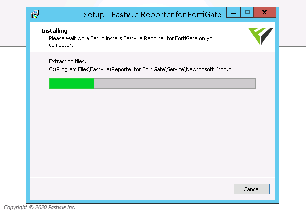 Fastvue Reporter For FortiGate 1.0安装教程插图3