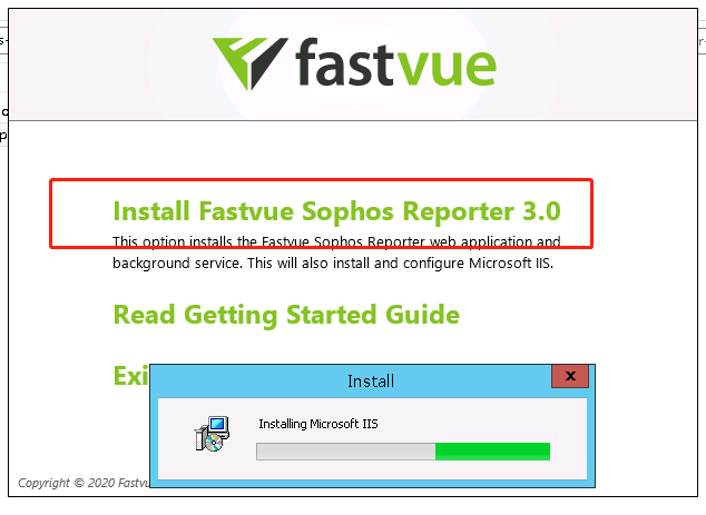 防火墙在线分析Fastvue Reporter For Sophos 3.0 安装教程插图2