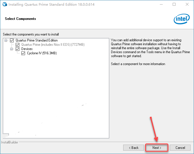 Quartus II 18.0