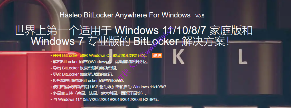 Hasleo BitLocker Anywhere