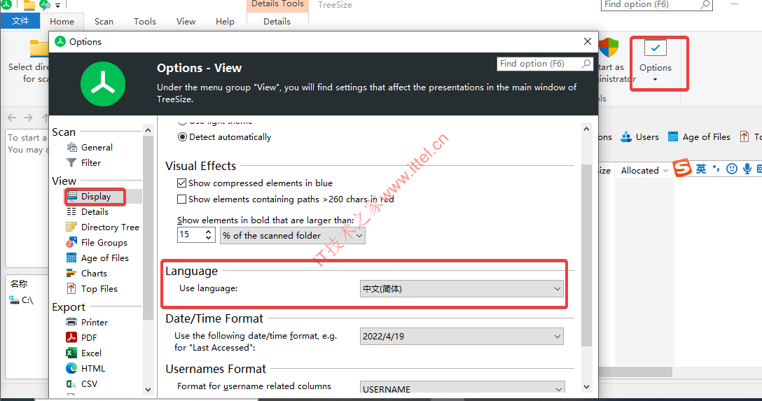 图形磁盘空间管理器TreeSize Professional 8.6.1 中文便携版&安装版