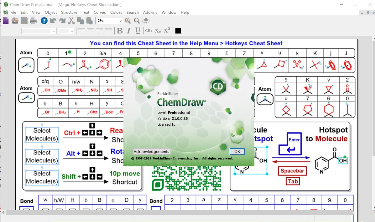 PerkinElmer ChemOffice Suite 2021 v21.0.0.28 破解版