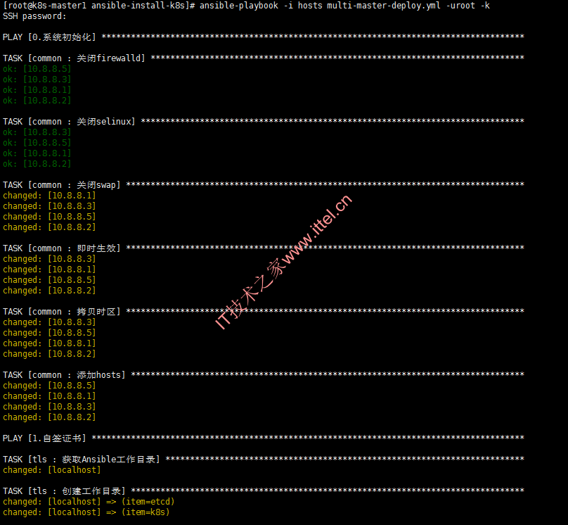 Kubernetes v1.22/v1.23 企业级高可用集群Ansible自动部署教程