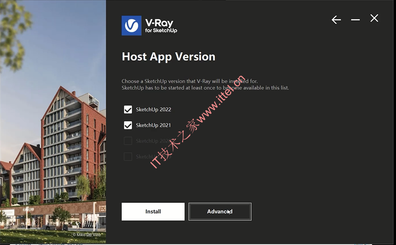 V-Ray 6.00 For SketchUp 2019-2022 中文汉化破解版（附带安装教程）