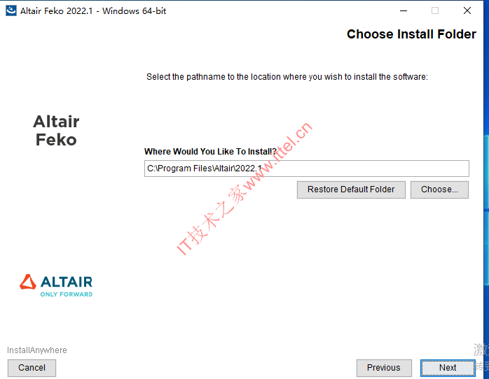 Altair HW FEKO & WinProp 2022.1.1 | 电磁场分析设计软件