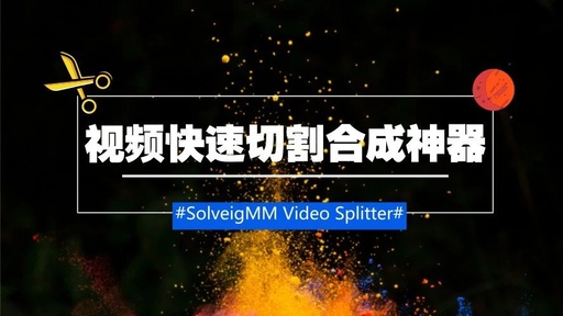 视频无损截取&分割软件SolveigMM Video Splitter中文绿色便携版（解压即用）