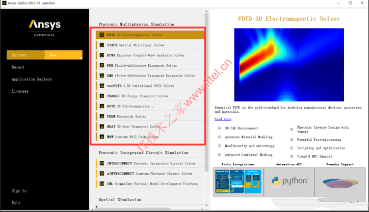 ANSYS Lumerical 2023 R1