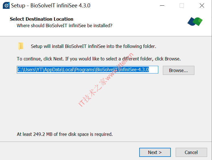 BioSolveIT infiniSee 4.3.0破解版（附带安装教程）