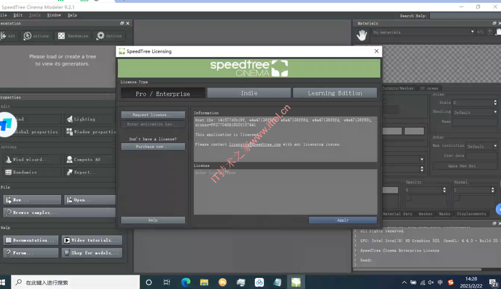 download SpeedTree Modeler Cinema Edition 9.3.0 download SpeedTree Modeler Cinema Edition 9.3.0