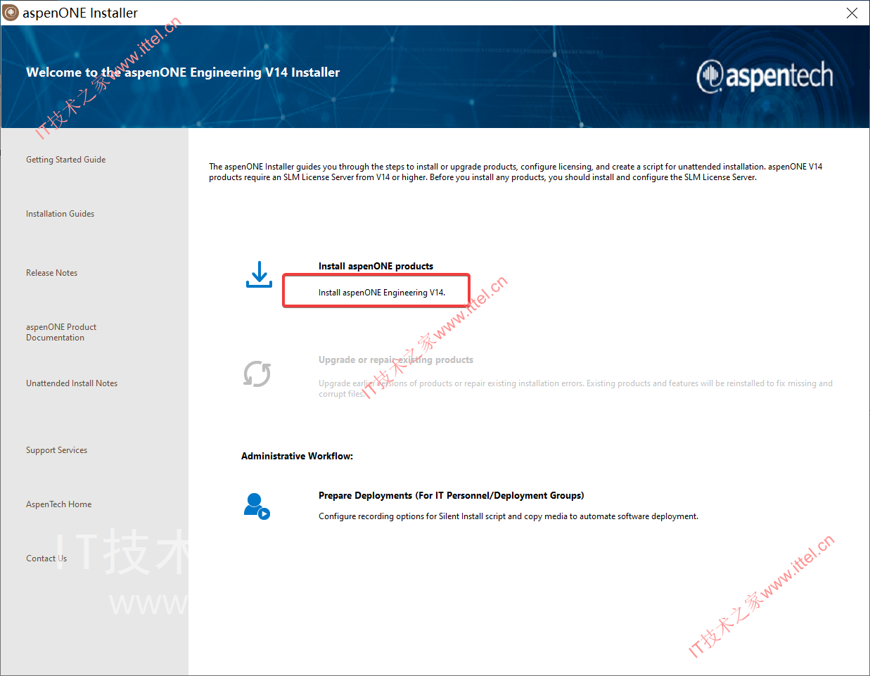 AspenTech aspenONE Suite 14.0详细图文安装教程(补丁下载)