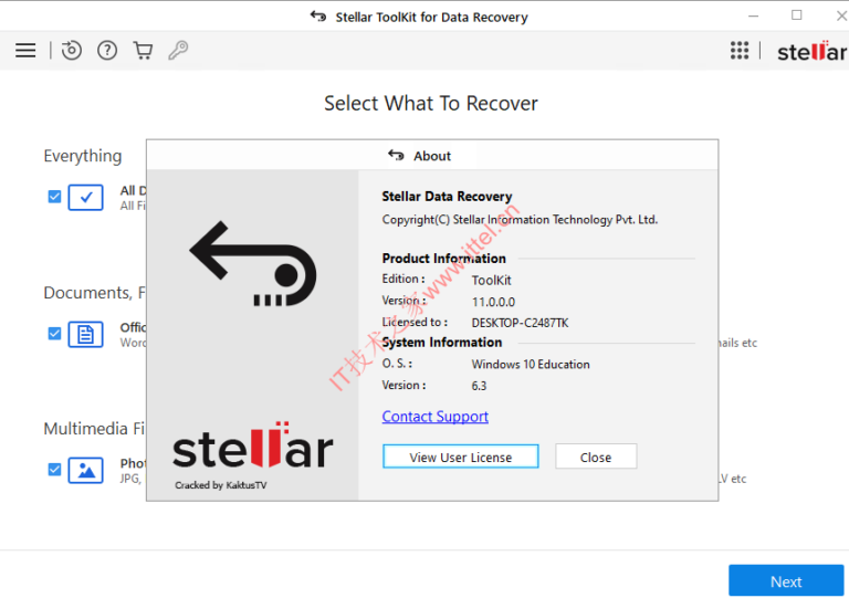 数据恢复工具 Stellar Toolkit for Data Recovery 11.0.0 直装授权版