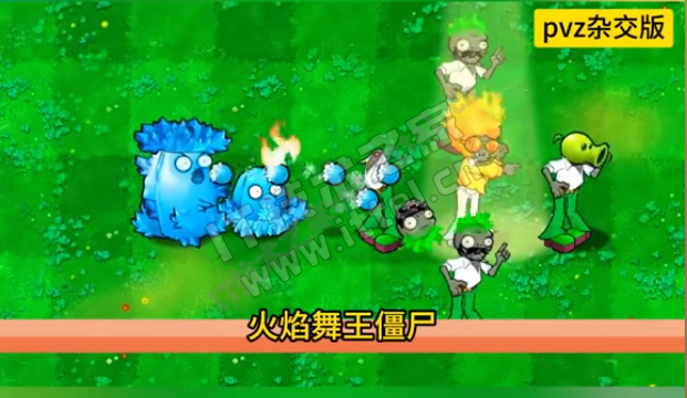 火焰舞王僵尸